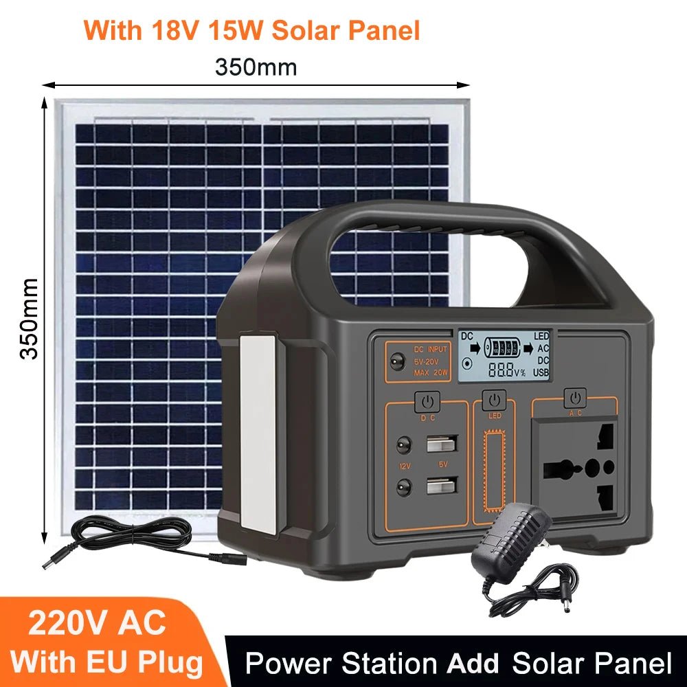 Gaiaray:24,000mAh Portable Solar Generator Power Bank Charging Station - GJB PRODUCTS