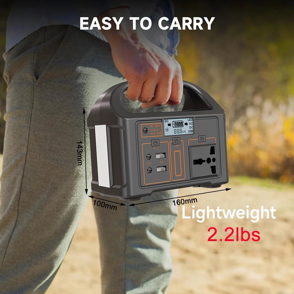 Gaiaray:24,000mAh Portable Solar Generator Power Bank Charging Station - GJB PRODUCTS