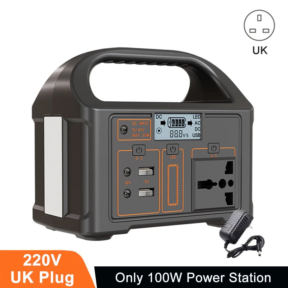 Gaiaray:24,000mAh Portable Solar Generator Power Bank Charging Station - GJB PRODUCTS