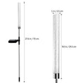 GJB Products: 1.2V Color Changing Acrylic Solar Powered Bubble Tube LED Lights - GJB PRODUCTS