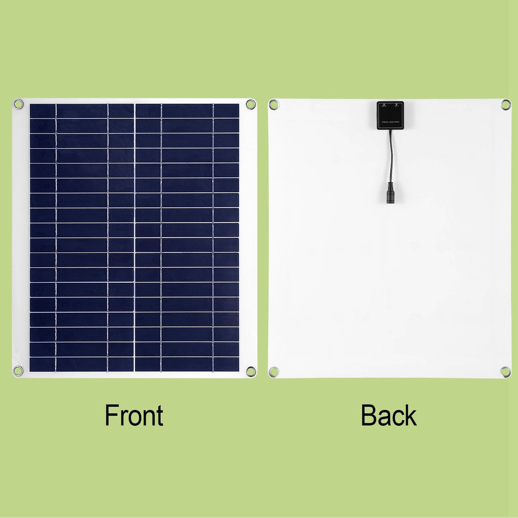 GJB Products: 12V/25W Outdoor Solar Panel with 3.0A Dual USB Charging Line - GJB PRODUCTS