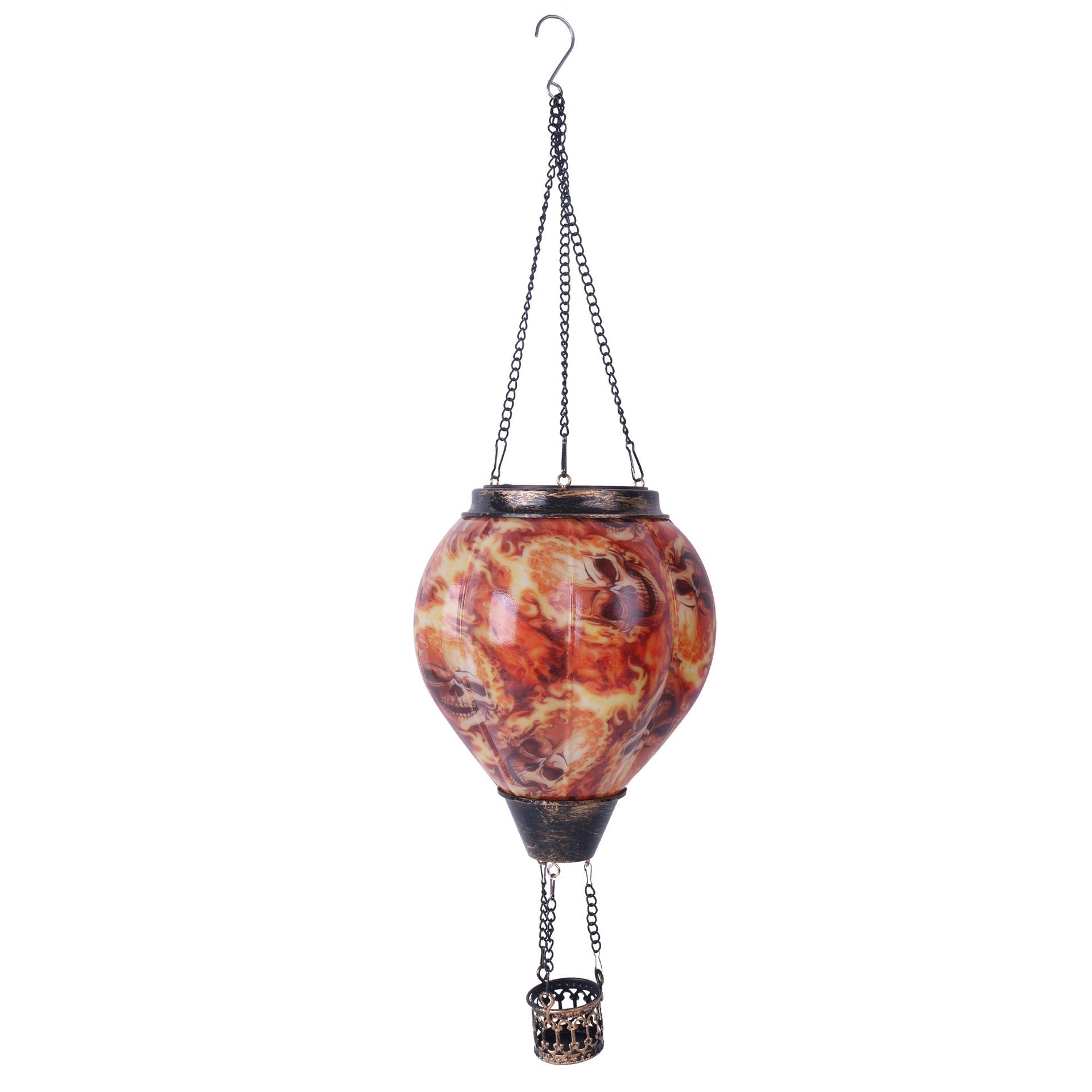GJB Products: 19” Solar “Hot - Air Balloon”Hanging Decorative Lighting - GJB PRODUCTS