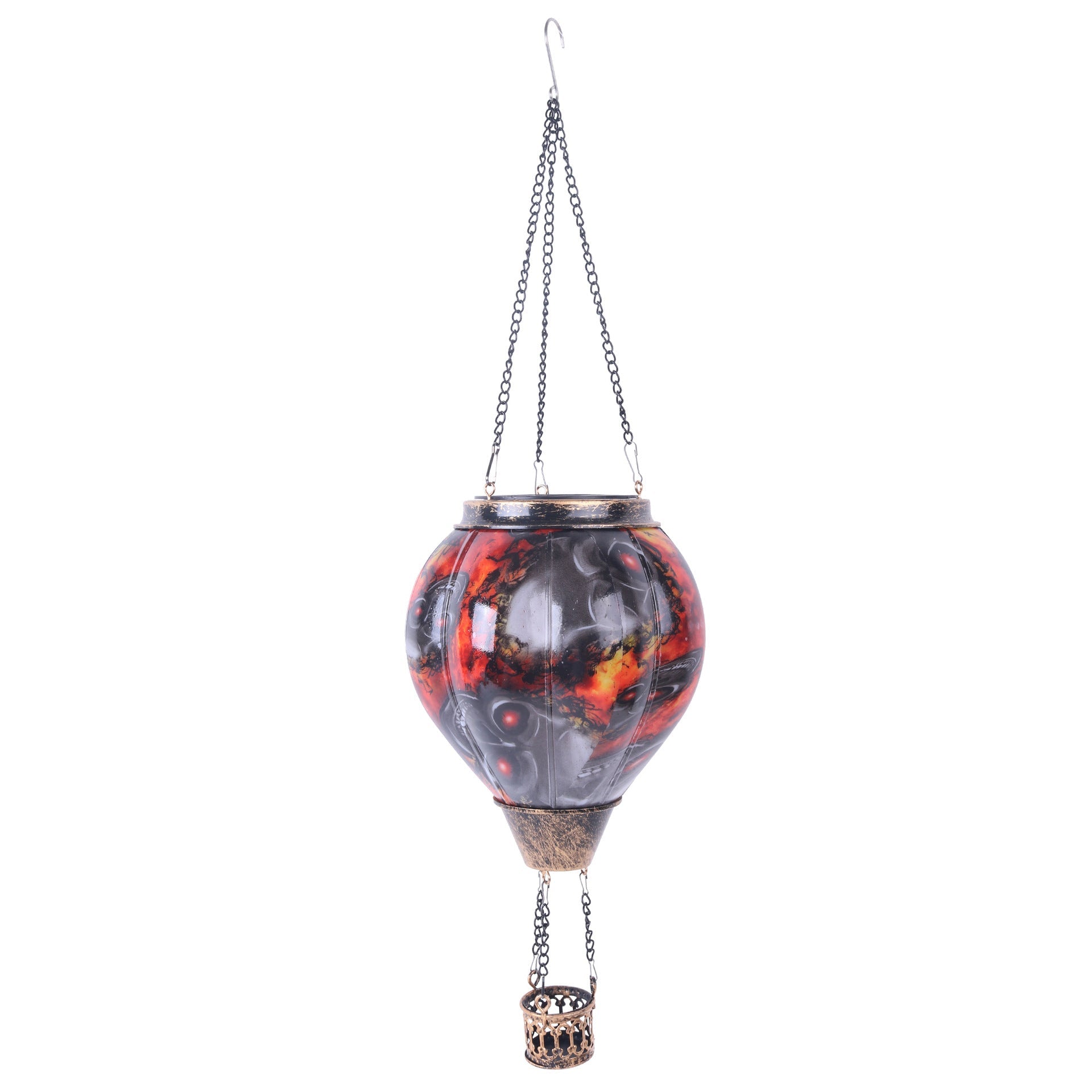 GJB Products: 19” Solar “Hot - Air Balloon”Hanging Decorative Lighting - GJB PRODUCTS
