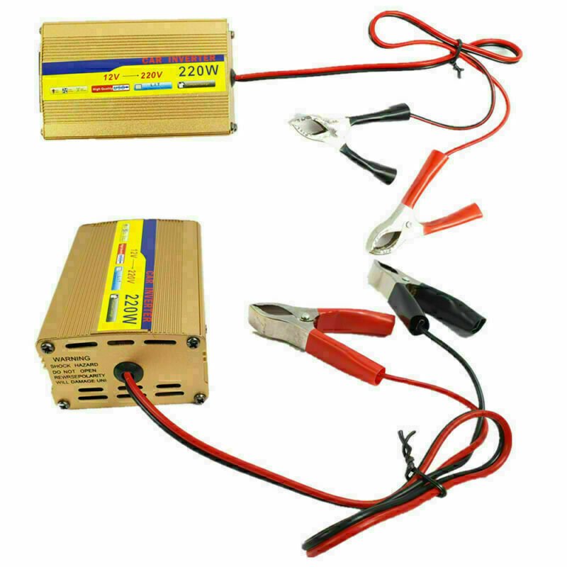 GJB Products: 220W - Inverter 100W - Solar Panel Kit USB Battery Charger Convert AC,DC - GJB PRODUCTS