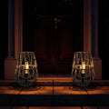 GJB Products: 2pc High - Powered LED Solar Outdoor Table/Hanging Lamps - GJB PRODUCTS