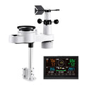 GJB Products: 5 - in - 1 Wireless Solar Weather Station with 7.5 - Inch VA Display - GJB PRODUCTS