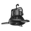 GJB Products: 5V/4W Solar Powered Hanging LED Light W/Foldable Fan with USB Output - GJB PRODUCTS