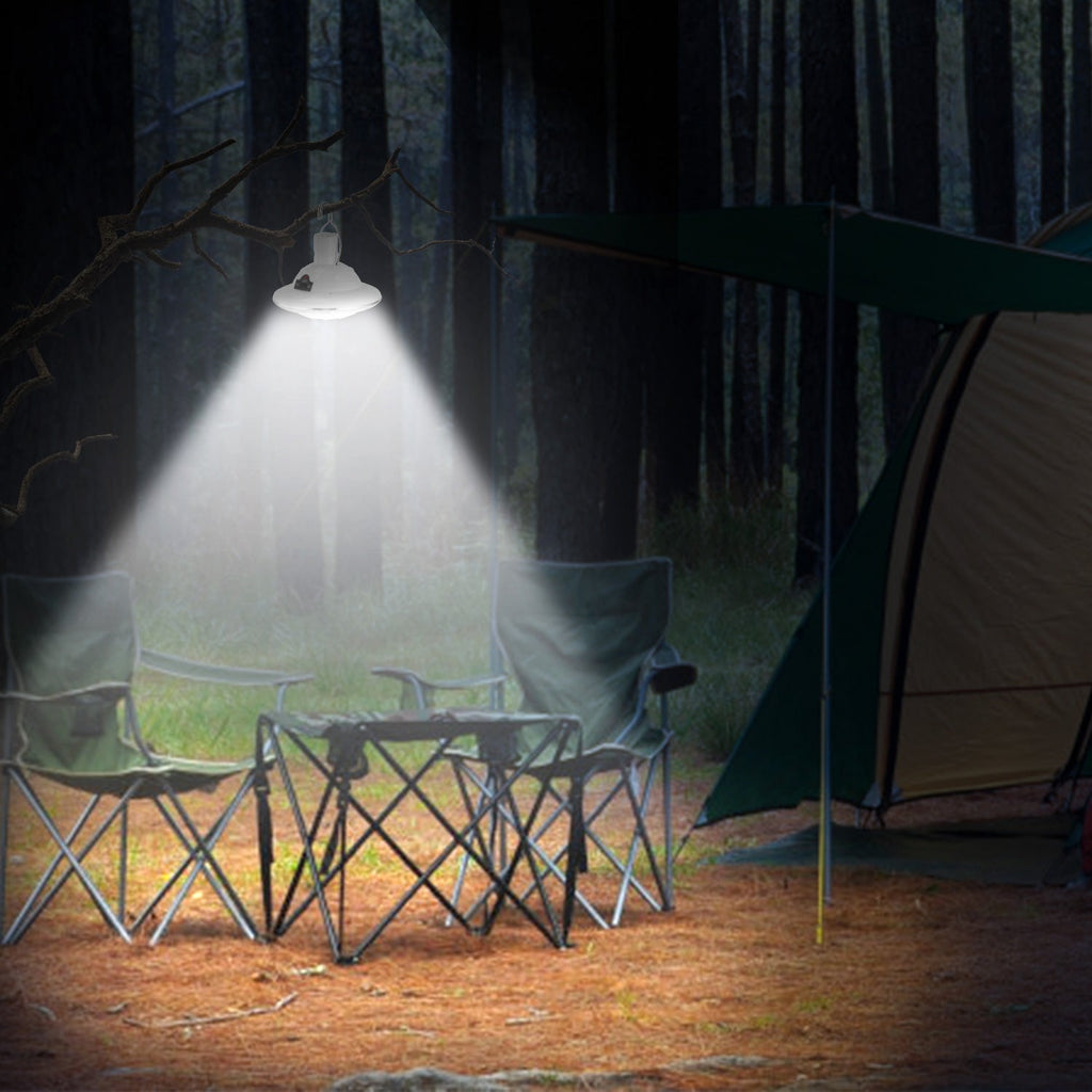 GJB Products: 6V Solar Powered(300Lm) 3 LED(8/14/22)Mode Camping Lantern with Dual Charging Mode,Remote, and IP65 Waterproof - GJB PRODUCTS