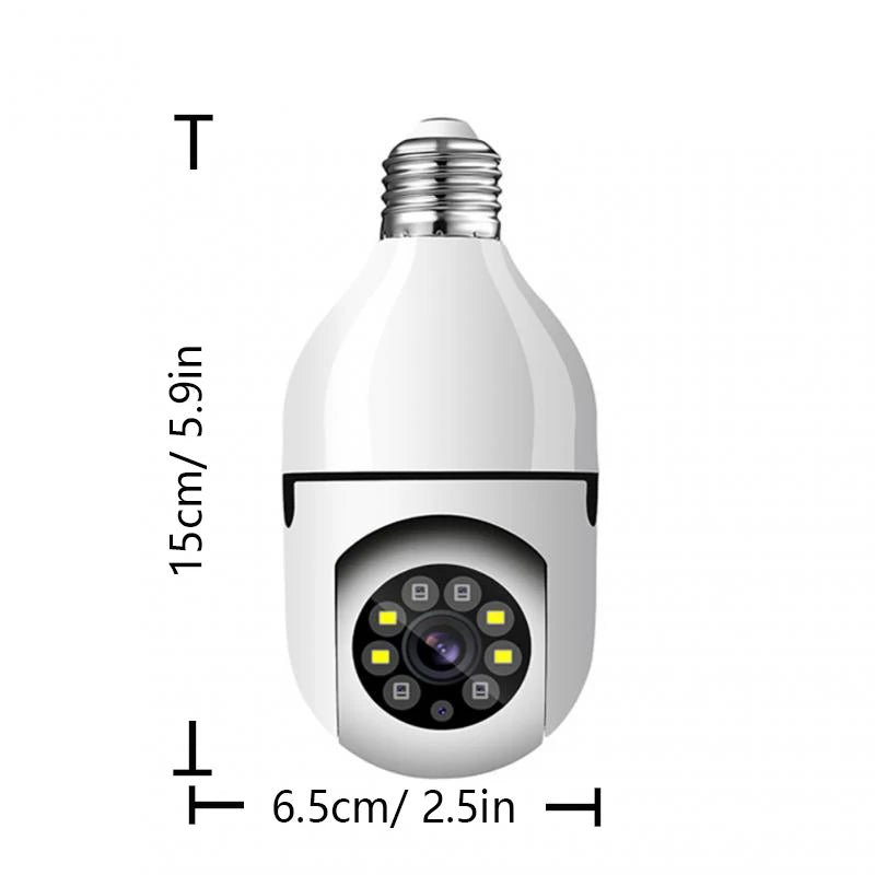 GJB Products: HD E27 Bulb Camera with Night Vision for Surveillance and Security - GJB PRODUCTS