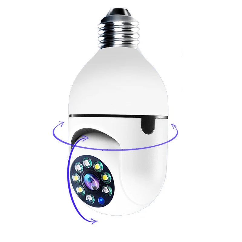 GJB Products: HD E27 Bulb Camera with Night Vision for Surveillance and Security - GJB PRODUCTS