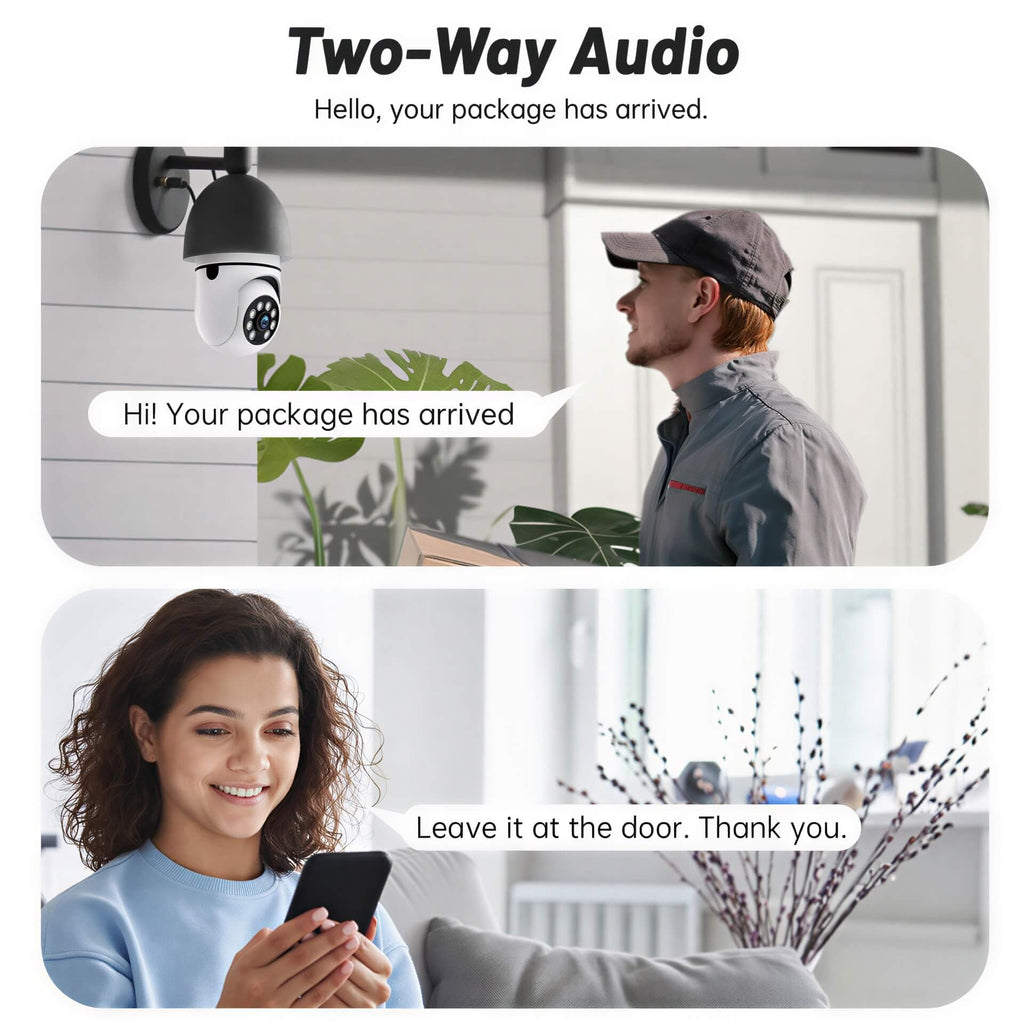 GJB Products: WiFi (2pcs)360 Degree Smart Security Light Bulb Camera 2K HDR - GJB PRODUCTS