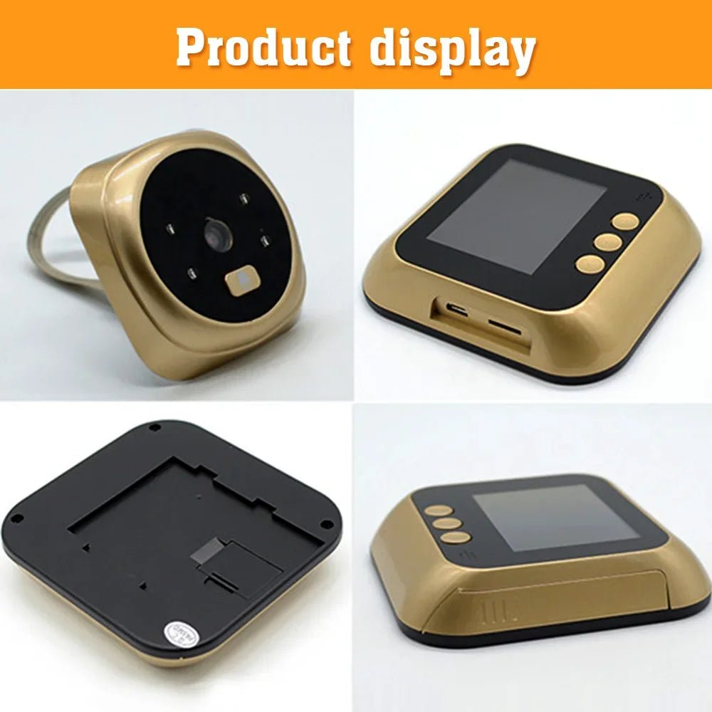 GJB Products: Wireless Doorbell Camera & HD Monitor with Night Vision: - GJB PRODUCTS
