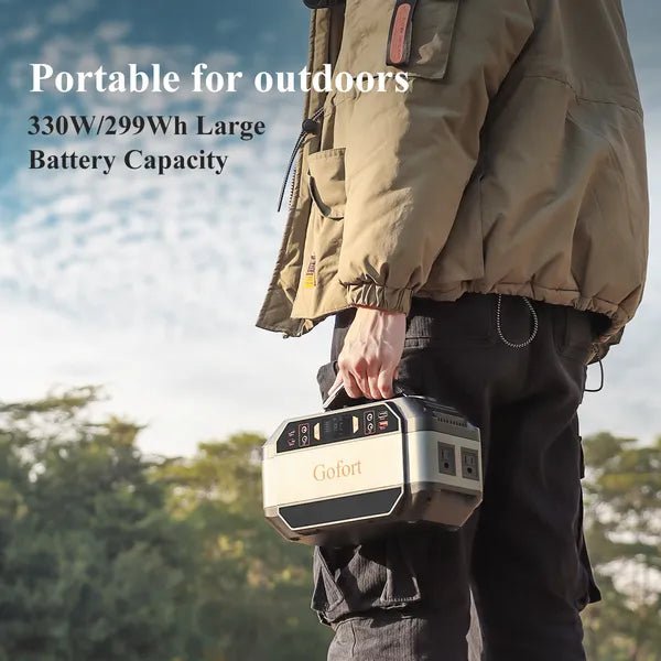 Gofort: 330W Portable Solar Power Station - GJB PRODUCTS