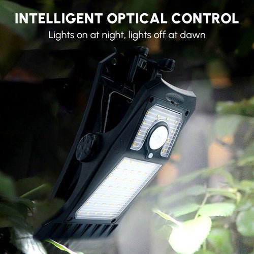 GOUTOOL: (2Pcs) 9W 3.7V Solar Wall Clip Motion LED(45) Lights - GJB PRODUCTS