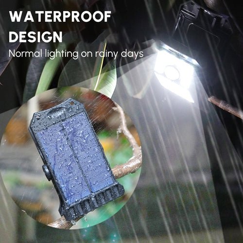 GOUTOOL: (2Pcs) 9W 3.7V Solar Wall Clip Motion LED(45) Lights - GJB PRODUCTS