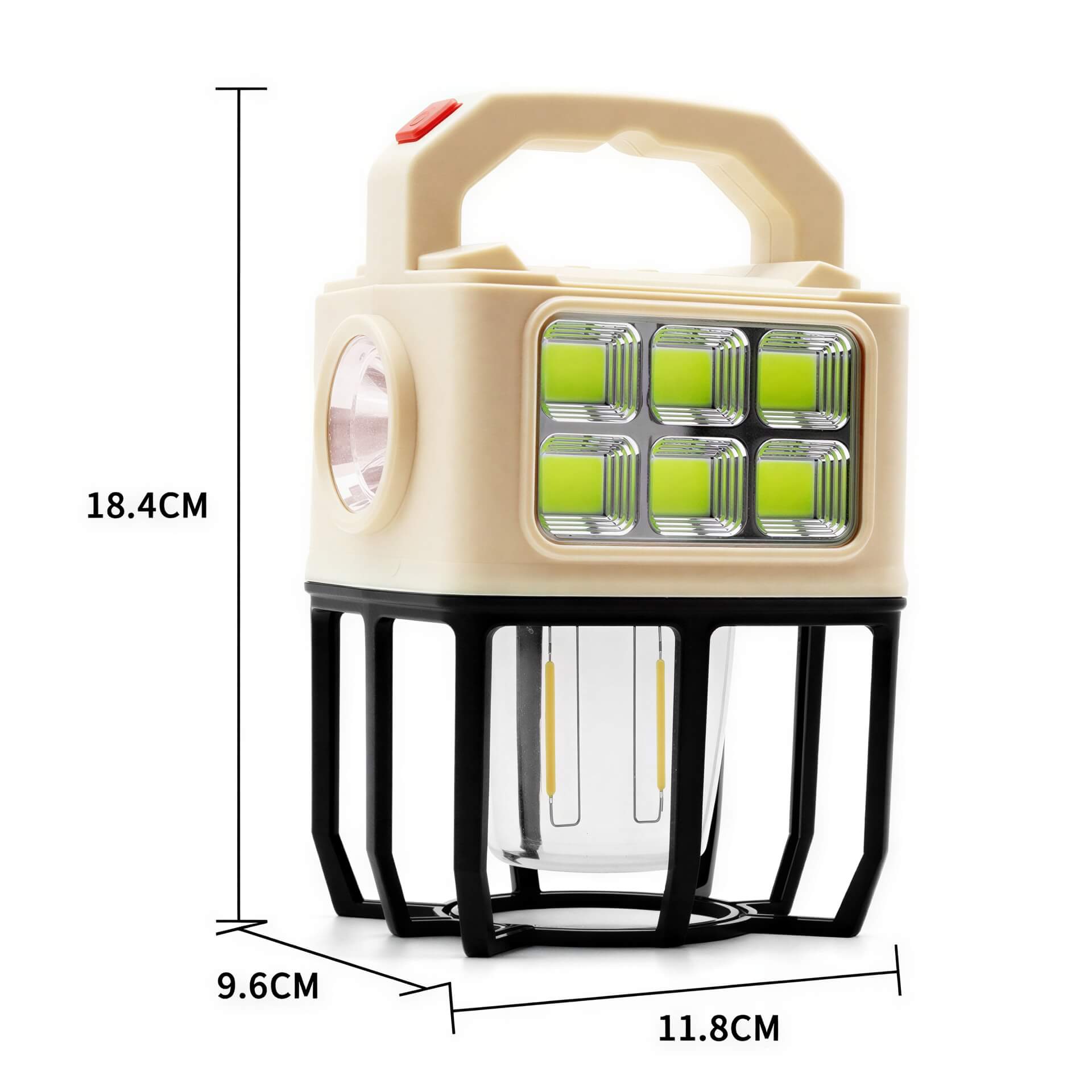 GRAMSTRONG: “Multi - Purpose” Solar Powered Outdoor Camping LED Lamp with Multiple Lighting Modes - GJB PRODUCTS