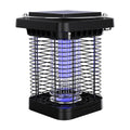 IMounTEX: 1W/1300V Solar or DC Powered Bug Zapper•Powerful• Waterproof•Indoor/Outdoor - 1076Sq.Ft Range, Insect Killer UV Light & White Light - GJB PRODUCTS