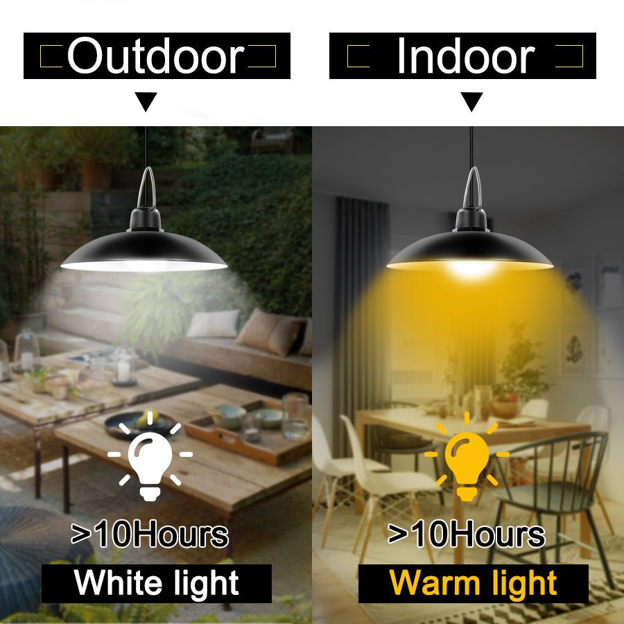 Ironsmith Lighting: 1.6W - 5.5V Solar Powered Hanging 16 - LED Chandelier - GJB PRODUCTS