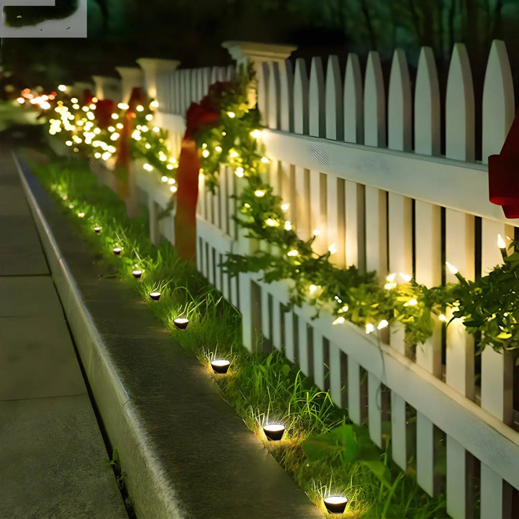 Ironsmith Lighting: Solar Powered Flower Pot Lawn LED Lights – Waterproof & Durable - GJB PRODUCTS