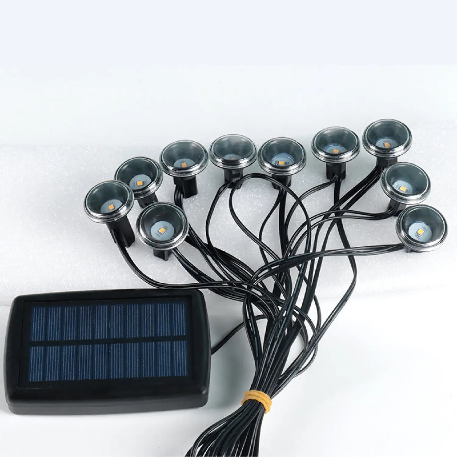 Ironsmith Lighting: Solar Powered Flower Pot Lawn LED Lights – Waterproof & Durable - GJB PRODUCTS
