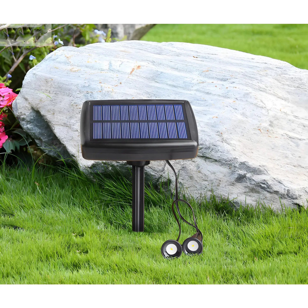 Ironsmith Lighting: Solar Powered Flower Pot Lawn LED Lights – Waterproof & Durable - GJB PRODUCTS