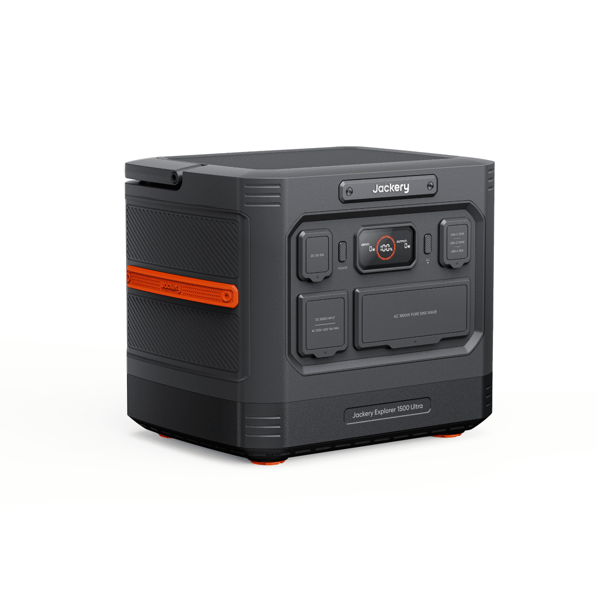 Jackery: Portable Solar Power Station Explorer 1500 Ultra/ 1536Wh - 3600W Peak Output/1800W AC Consistent Output/High - Efficiency Solar Charging/￼Shockproof/Titanium - Alloy Cooling/Bottom Damage Design - GJB PRODUCTS