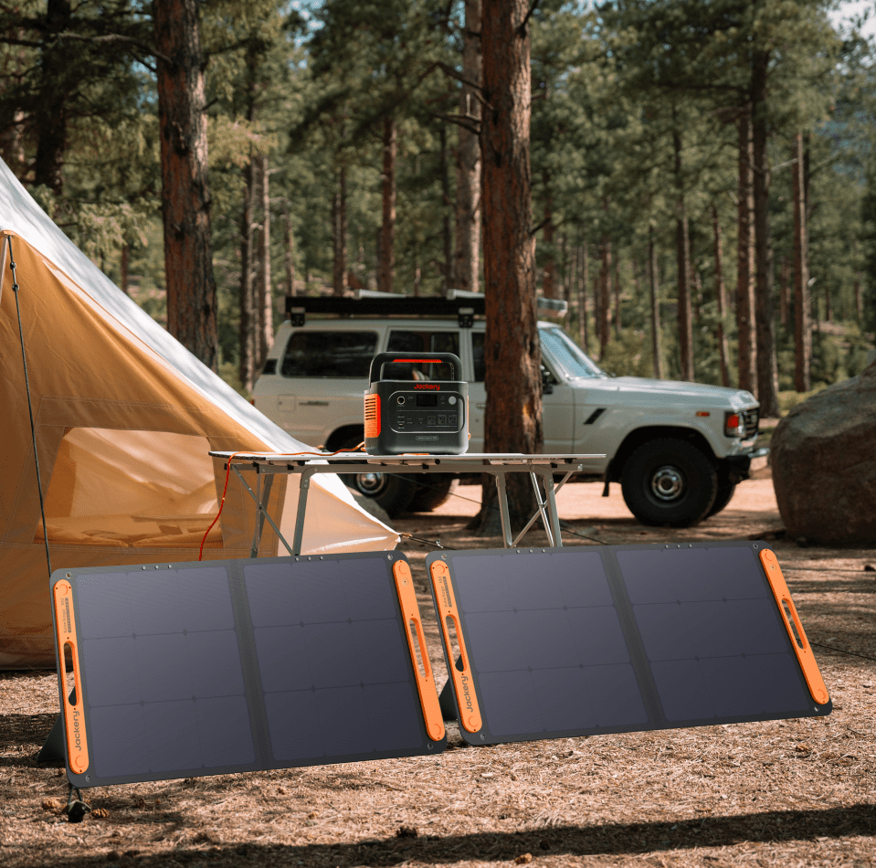 Jackery: Solar Generator 1000 v2 - Fast Charging Dual 100W USB - A/C Ports w/Emergency Super Charge - Delivers 1070Wh/1500W - Output - GJB PRODUCTS