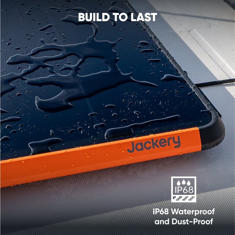 Jackery SolarSaga 100 Prime Solar Panel with Cables, Weatherproof & 5yr Warranty - GJB PRODUCTS