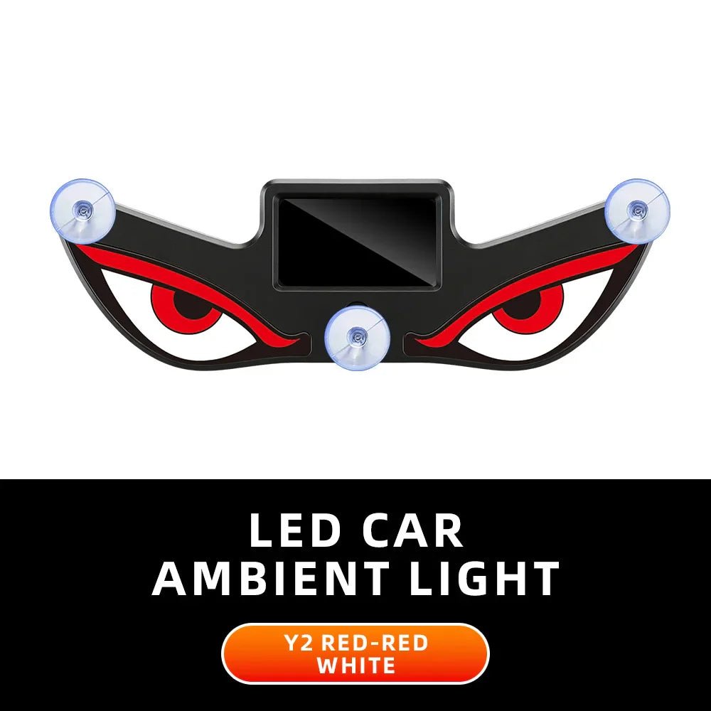 Solar Devil’s Eye Car Window Light | USB-C Rechargeable Flashing Warning Lamp - GJB PRODUCTS