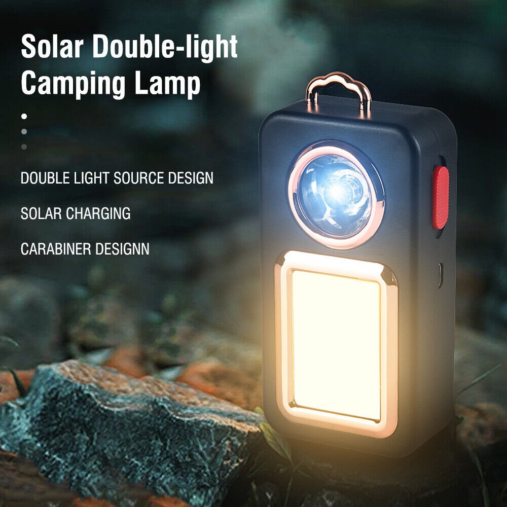 Maolee: Portable 3W (250Lm)Mini - Solar LED+COB Camping Lanterns - GJB PRODUCTS