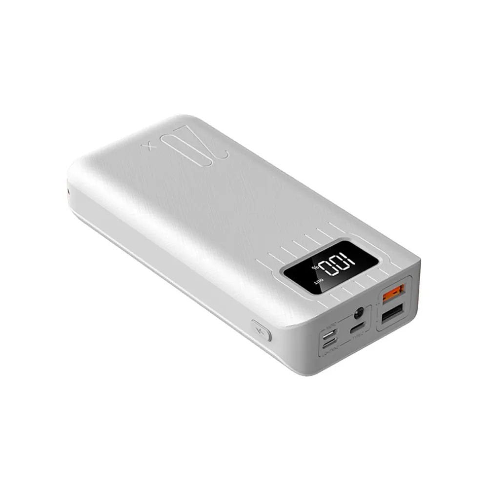 20,000mAh External Battery Power Bank with Dual USB Built-in LED Flashlight by DC-THE CEO