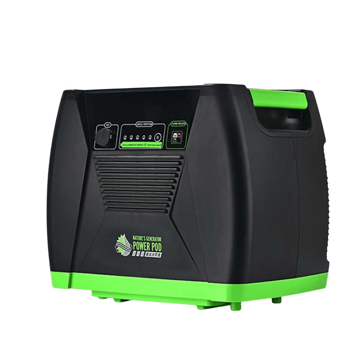 Nature's Generator: Elite Power Pod•300W Solar Charging & 1500W Wind Charging Capability•LED Monitoring - GJB PRODUCTS