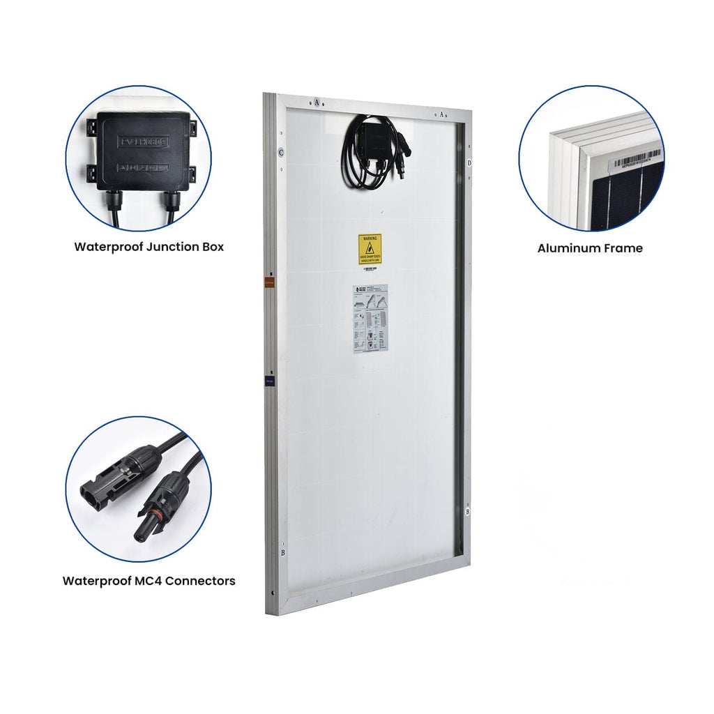 Nature's Generator: Elite Power Pod•300W Solar Charging & 1500W Wind Charging Capability•LED Monitoring - GJB PRODUCTS