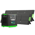 Nature's Generator Lithium 6000 with Solar Panel - GJB PRODUCTS
