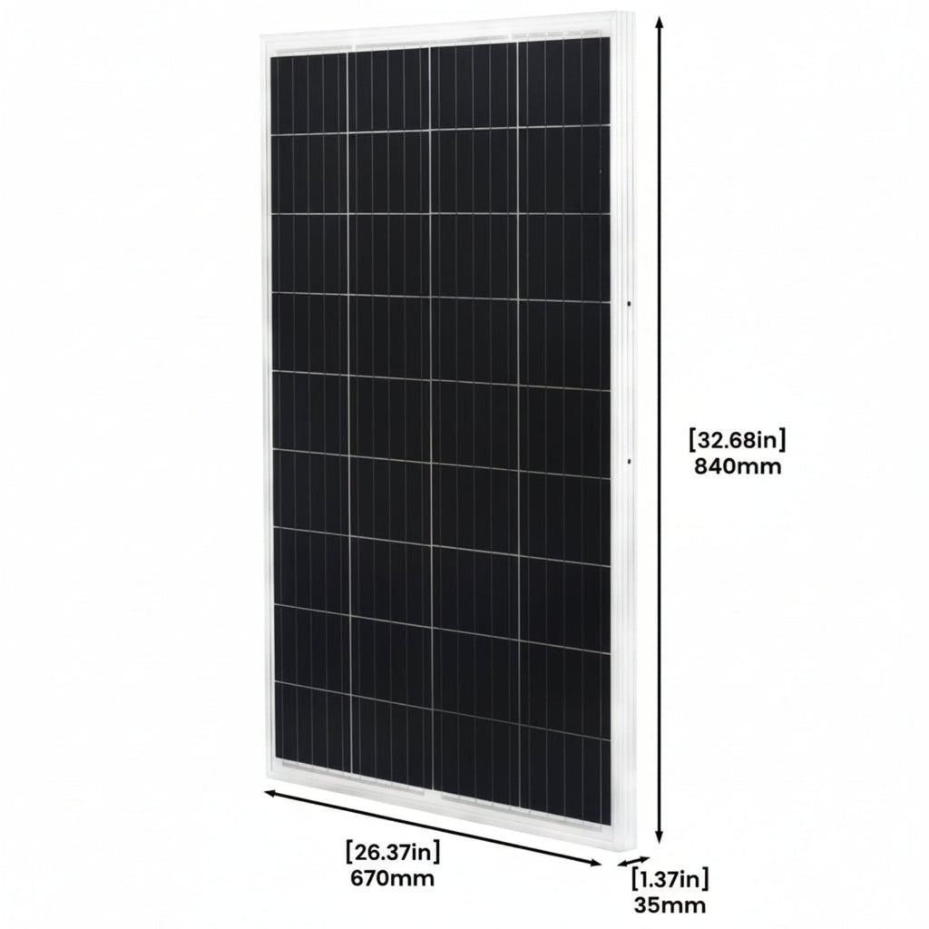 Rigid 100W Solar Panel by Nature's Generator