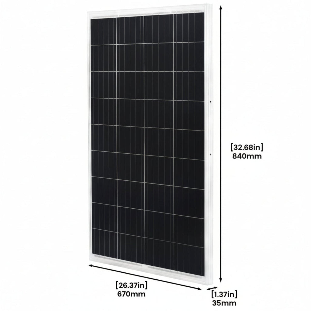 Rigid 100W Solar Panel by Nature's Generator