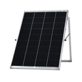 Nature’s Generators: 100W Mono - crystalline Rigid Adjustable Solar Panels 33”x26”/50’ Solar Panel Cable/KickStand - GJB PRODUCTS