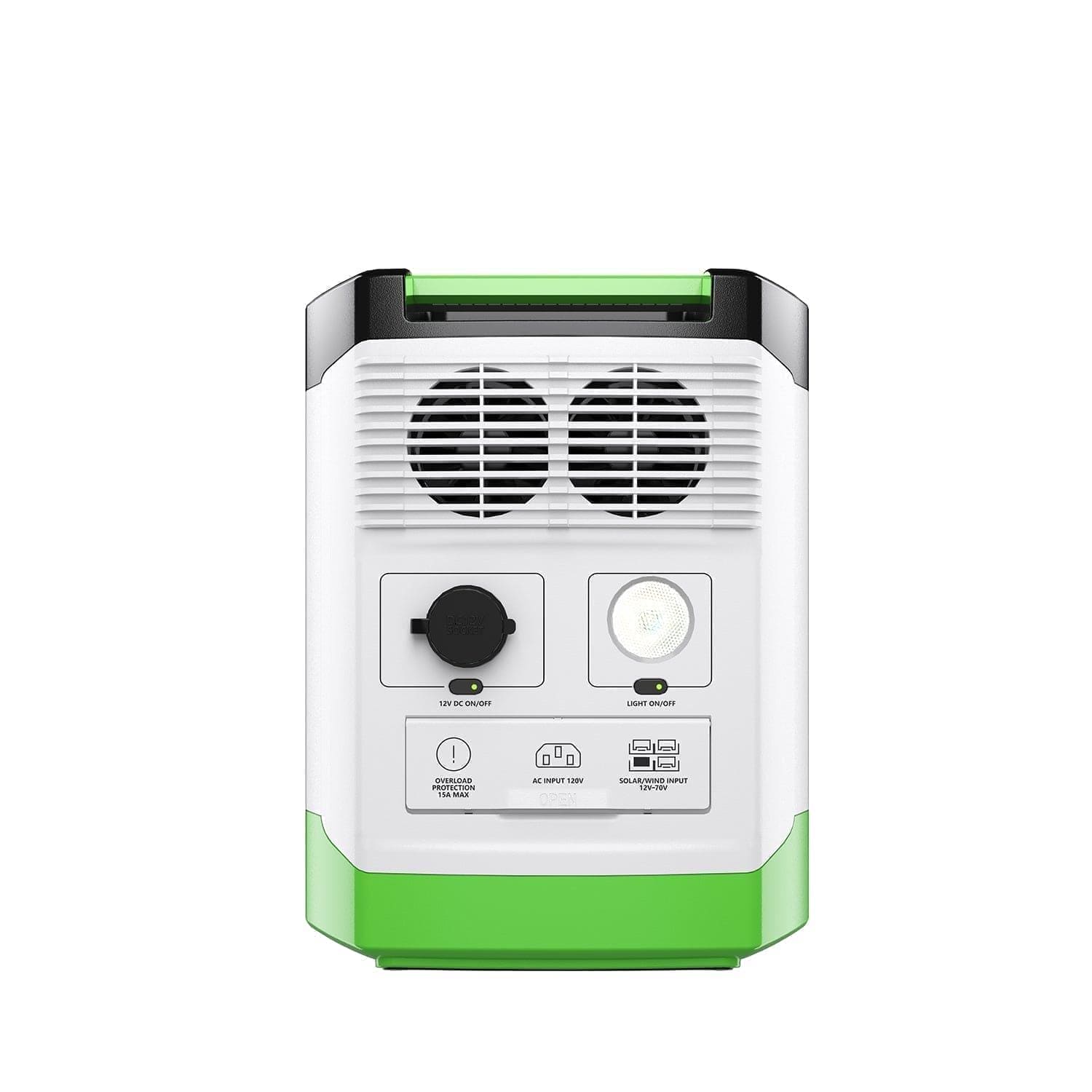 Nature’s Generators: High Capacity Expandable Lithium 1800W Power Station•Smart - Quiet - Compact•Multiple Charging Options•Home or Off - Grid Use - GJB PRODUCTS