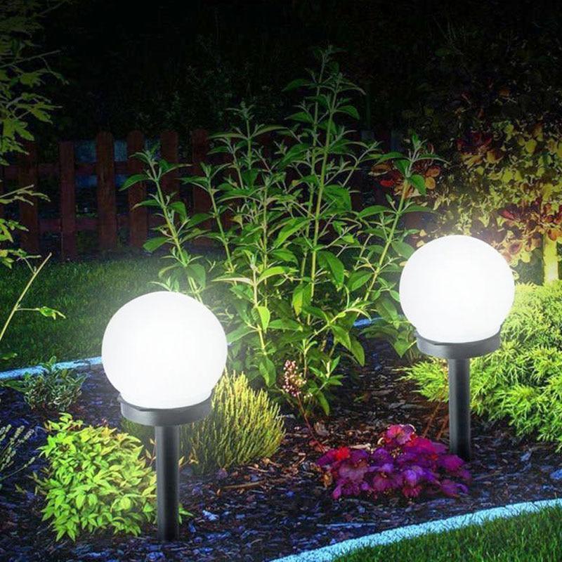 Newegg: Charming 4” Diameter Moon Ball LED Dimmable Waterproof Lamp For Garden,Yard or Pathway - GJB PRODUCTS