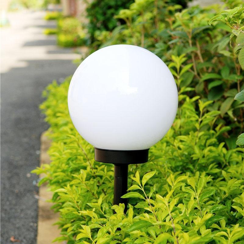 Newegg: Charming 4” Diameter Moon Ball LED Dimmable Waterproof Lamp For Garden,Yard or Pathway - GJB PRODUCTS
