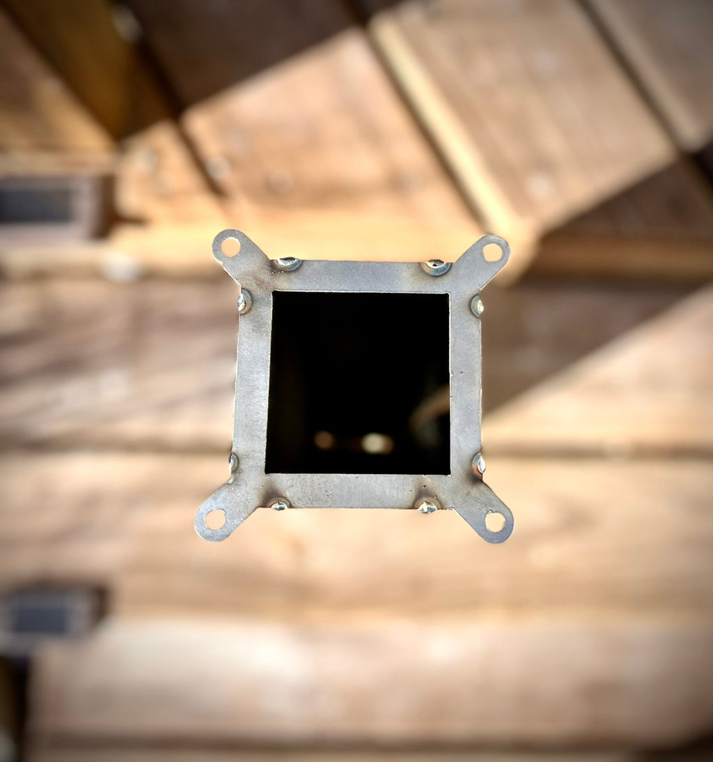 Northern Forge, LLC: Sunflowers Under the Stars Luminary Pillars w/ Solar Cap - GJB PRODUCTS