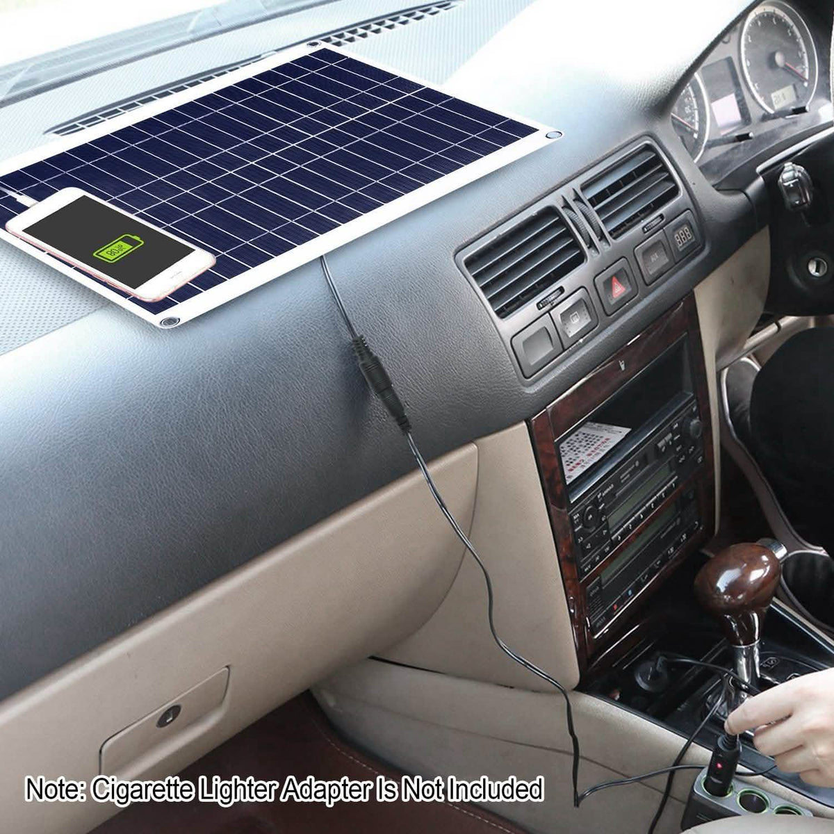 Outdoor Solar Panel 12V 25W Car Battery Charger - GJB PRODUCTS