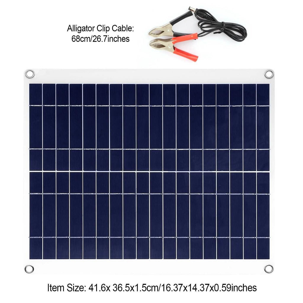 Outdoor Solar Panel 12V 25W Car Battery Charger - GJB PRODUCTS