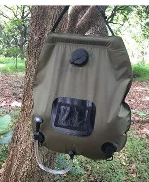 Portable Solar 5.25gal Camping Shower Bag with Head - GJB PRODUCTS