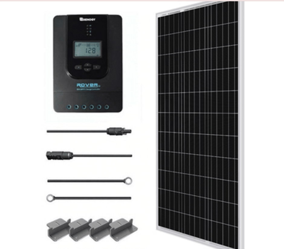 Renergy/Rover: 100W/12V Flexible Solar Panel Kit: - GJB PRODUCTS