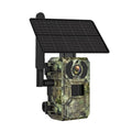 SHIHUA Te’an: Camouflaged Outdoor Solar - Powered 4G Infrared HD Hunting /Security Camera with 4W Solar Panel - GJB PRODUCTS