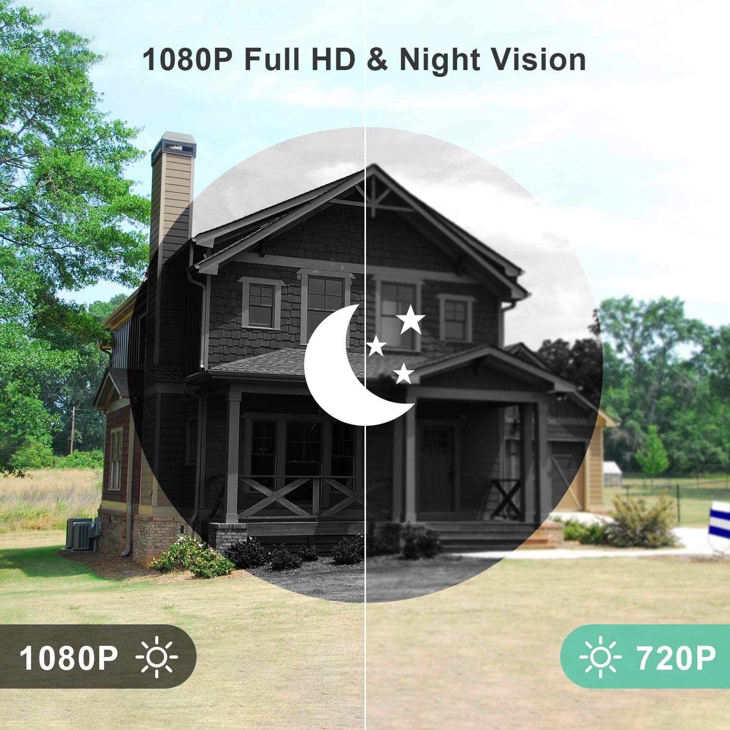 Silarius SIL - Battery Powered Smart Doorbell Camera + Chime - 2MP WiFi, Waterproof IP65, Cloudedge app , includes 32GB MicroSD card - GJB PRODUCTS