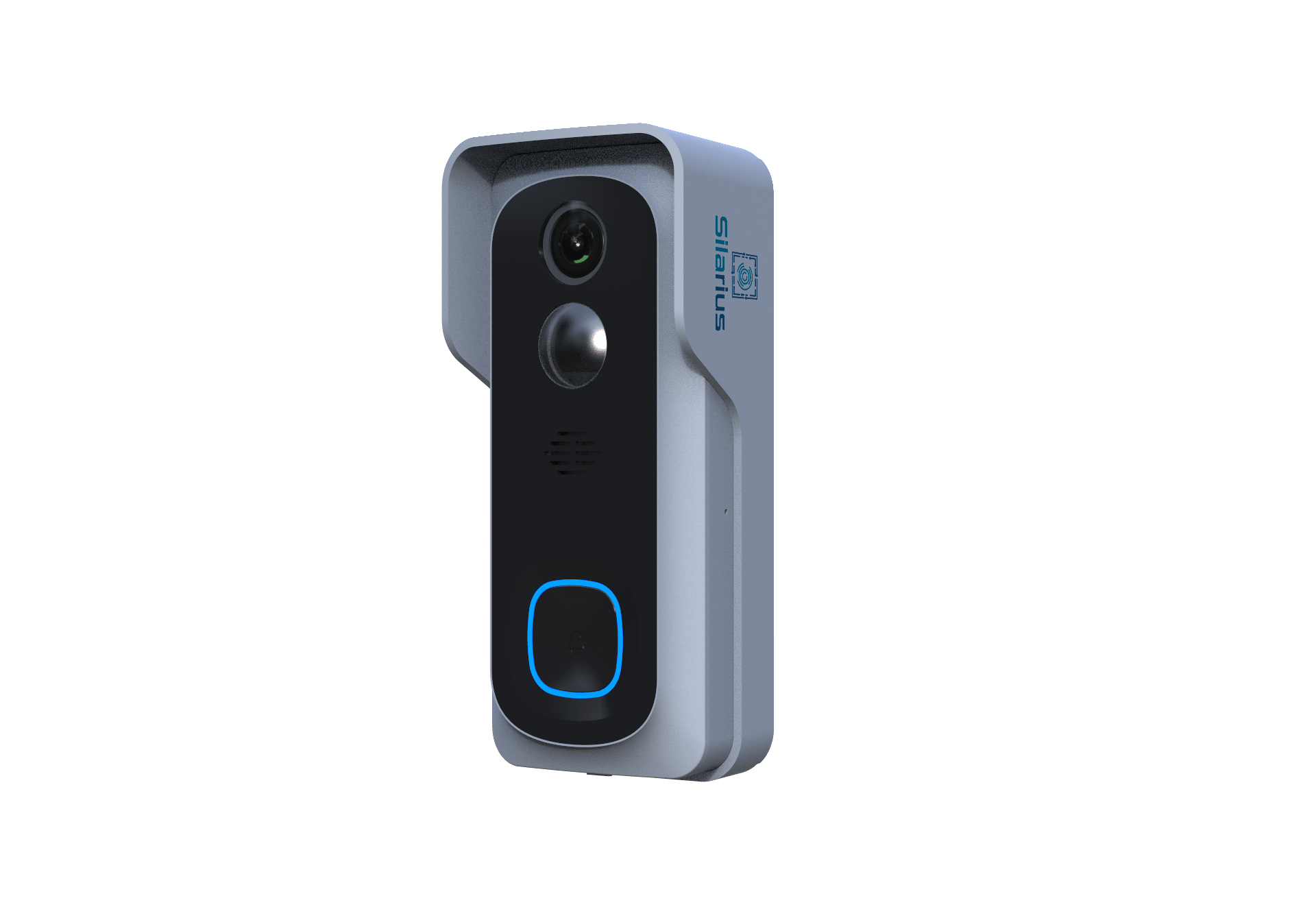 Silarius SIL - Battery Powered Smart Doorbell Camera + Chime - 2MP WiFi, Waterproof IP65, Cloudedge app , includes 32GB MicroSD card - GJB PRODUCTS