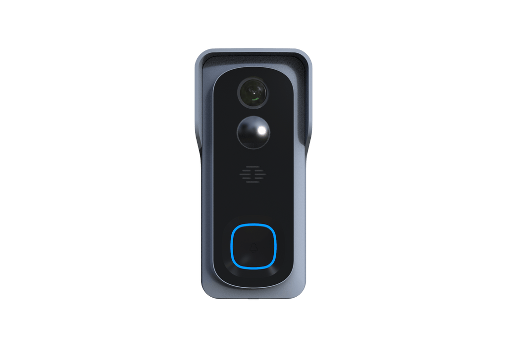 Silarius SIL - Battery Powered Smart Doorbell Camera + Chime - 2MP WiFi, Waterproof IP65, Cloudedge app , includes 32GB MicroSD card - GJB PRODUCTS