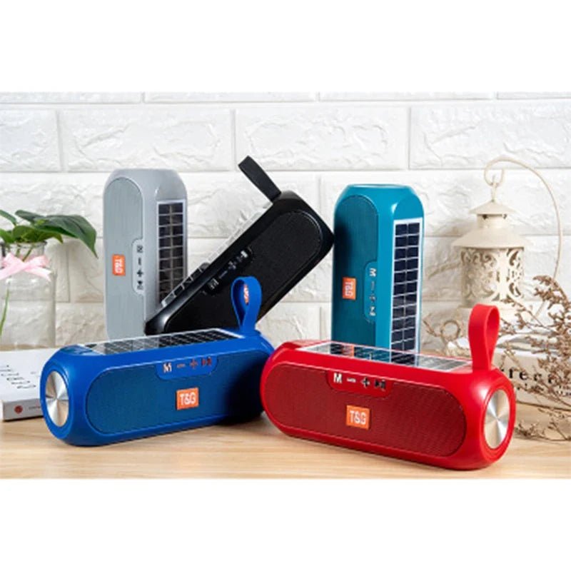 Solar charging Bluetooth Speaker - GJB PRODUCTS